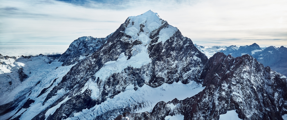 新西兰库克山之巅，绝美4K风景壁纸，高清3440x1440，一键下载！