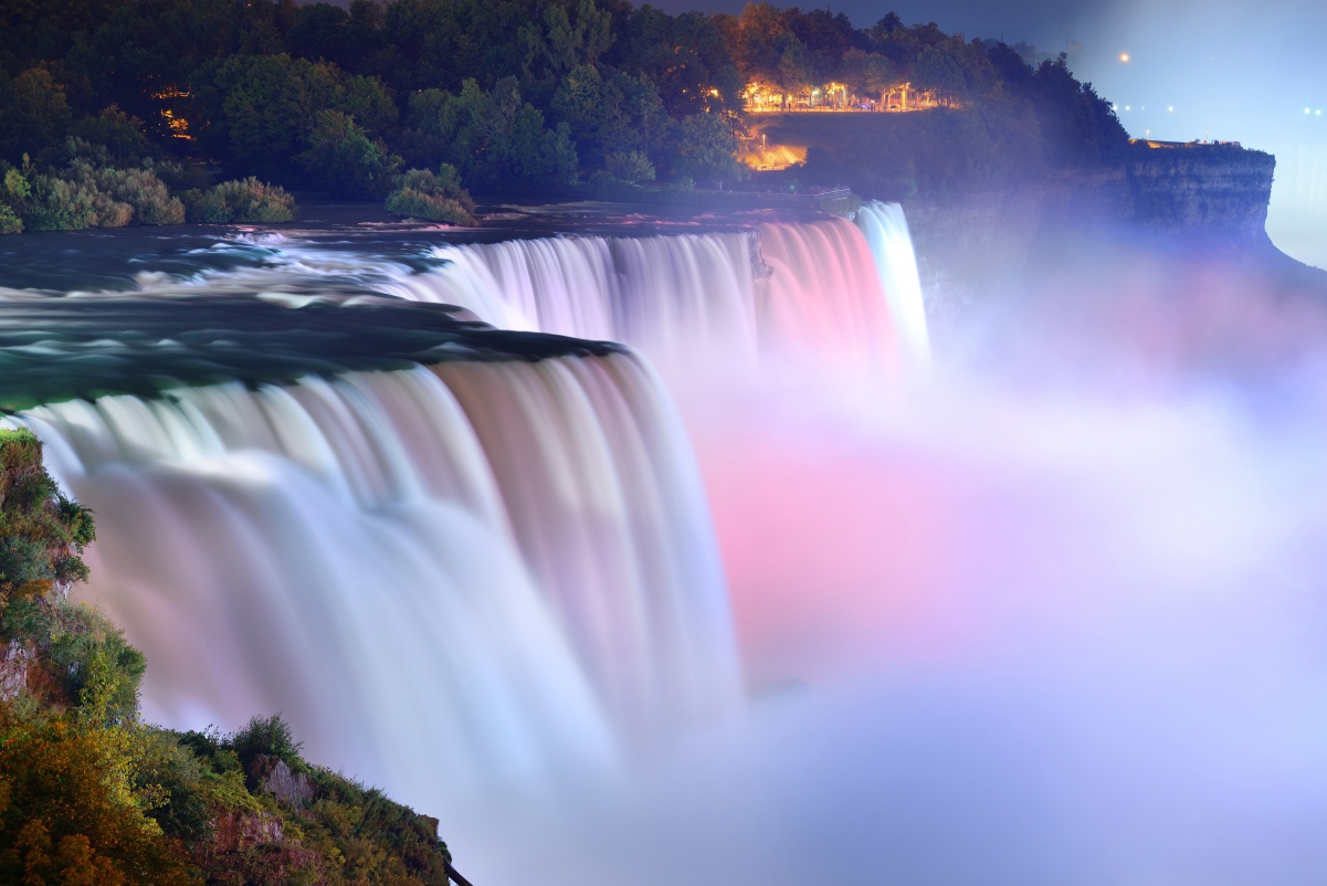 瀑布公园美景，大瀑布4K高清风景壁纸，震撼视觉体验，4200x2803超高清下载