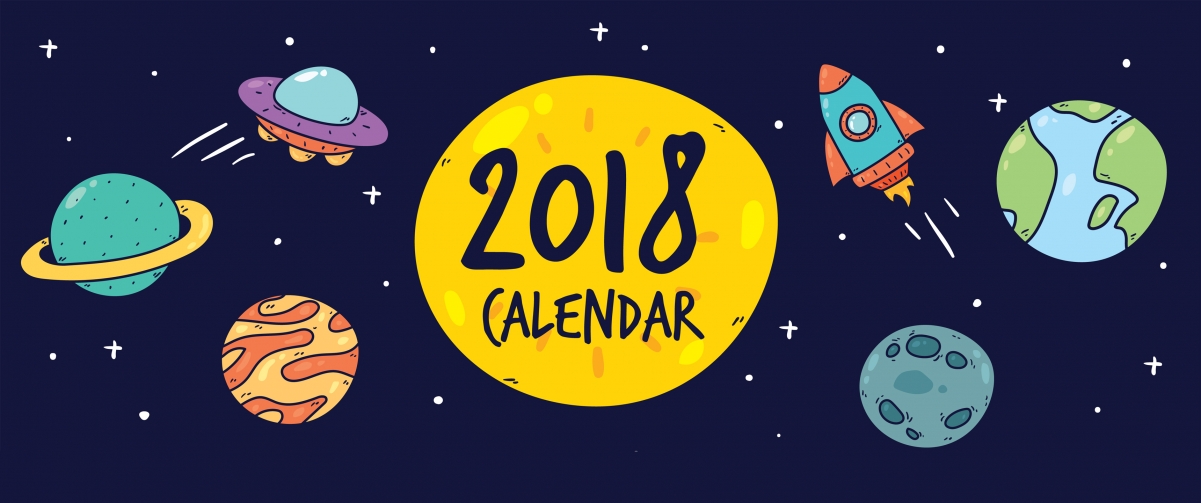2018宇宙元素4K高清壁纸，3440x1440超清背景图片免费下载