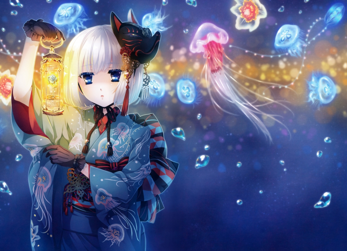 动漫小女孩海母，精选4K高清壁纸，超清画质，震撼视觉体验，4200x3035尺寸，一键下载！