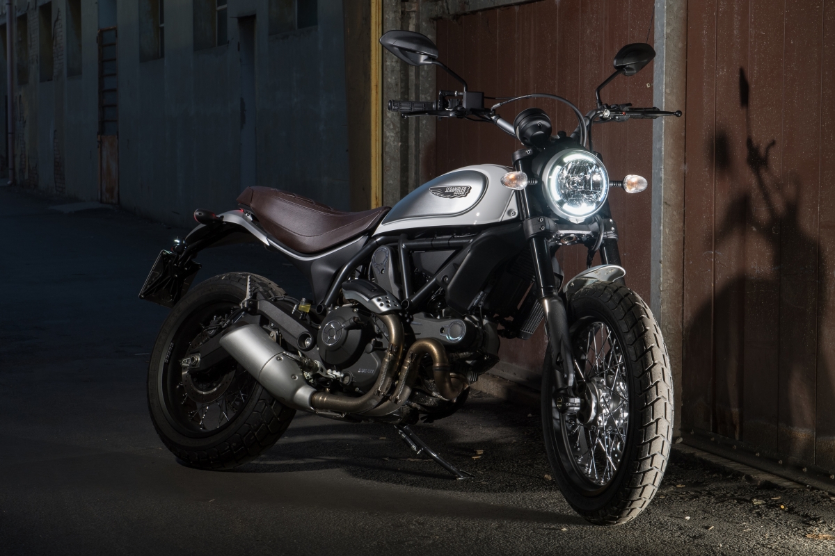 杜卡迪Scrambler Classic 2018款，炫酷4K壁纸，高清大图下载