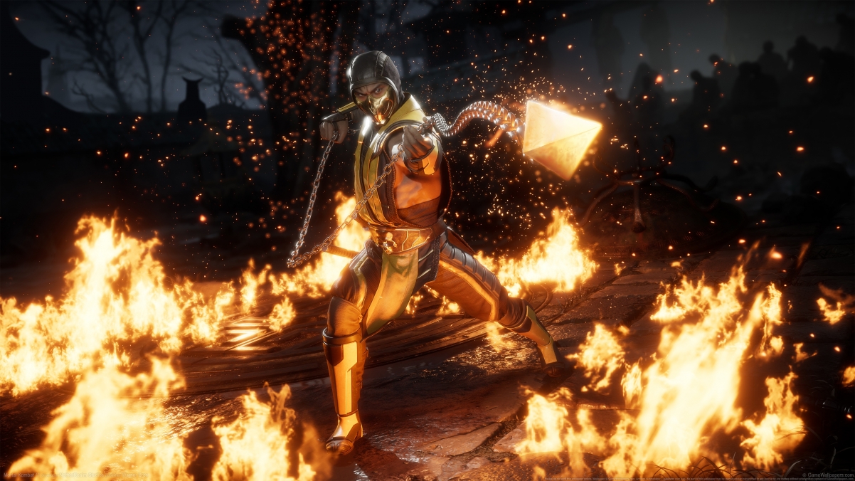 《Mortal Kombat 11》超高清4K壁纸，3840x2160分辨率，专属游戏图片下载