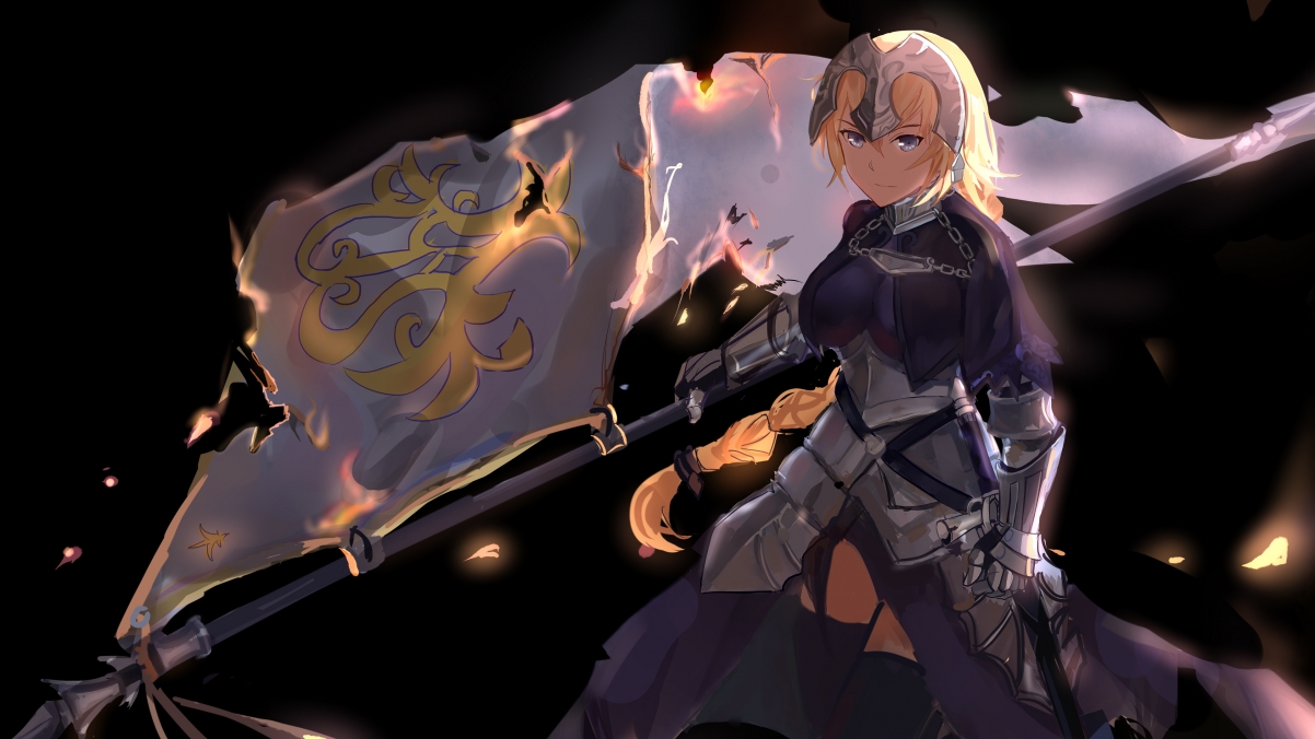 盔甲连衣裙命运Fate，超高清4K动漫壁纸，3840x2160分辨率，精美细节一览无余，免费下载！