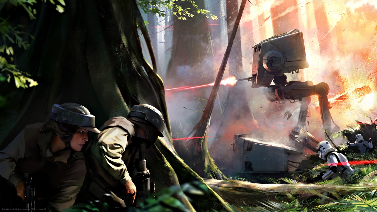 星球大战4K超清壁纸，Battlefront高清游戏图片，3840x2160分辨率，免费下载
