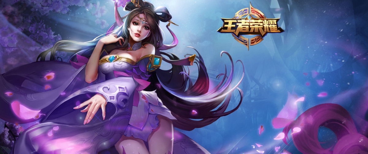 王者荣耀，绝美貂蝉4K高清壁纸，3440x1440分辨率，一键下载！