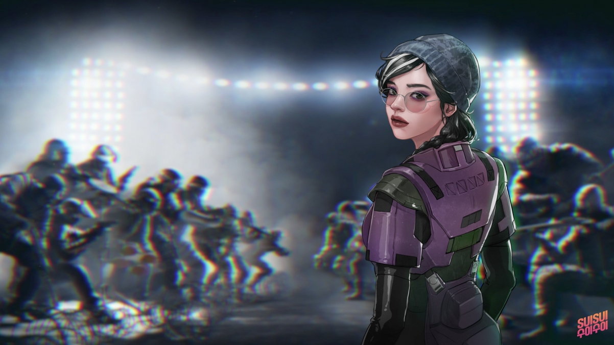 彩虹六号: 围攻 Dokkaebi 专属 4K超高清游戏壁纸，3840x2160分辨率，精美画质，一键下载！