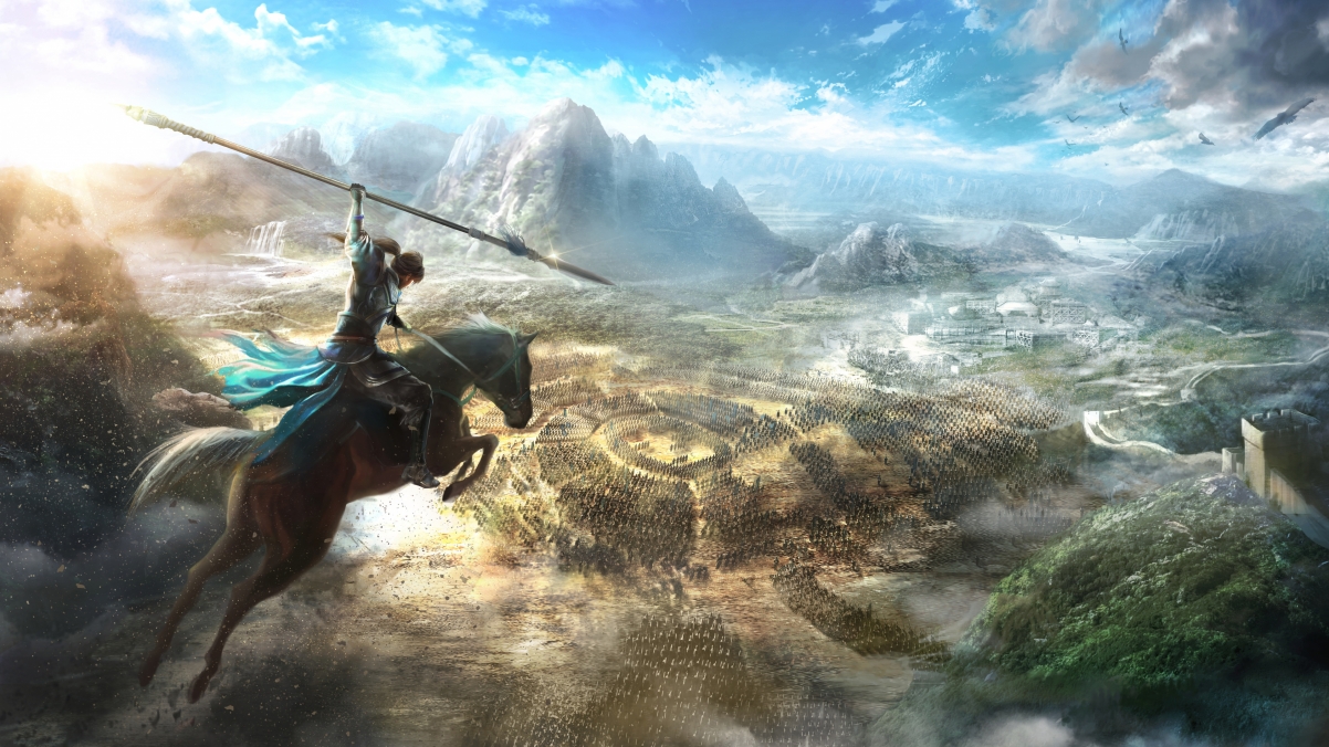 《真三国无双8》4K超高清壁纸，3840x2160分辨率游戏图片下载