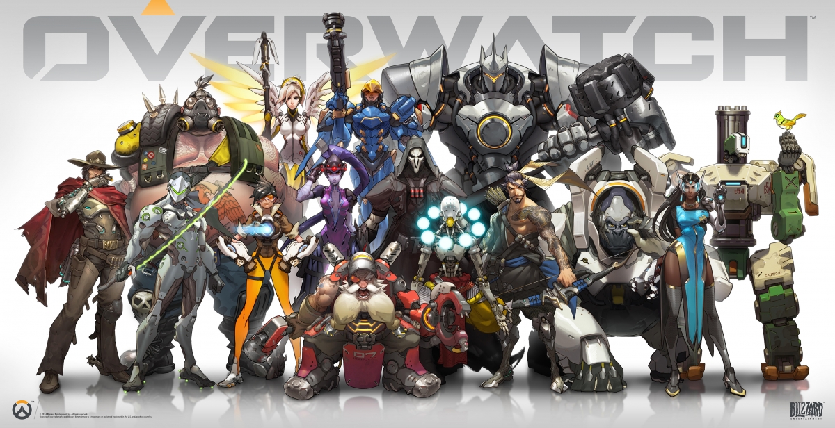 《守望先锋》Overwatch，英雄荟萃与精选4K超清壁纸下载