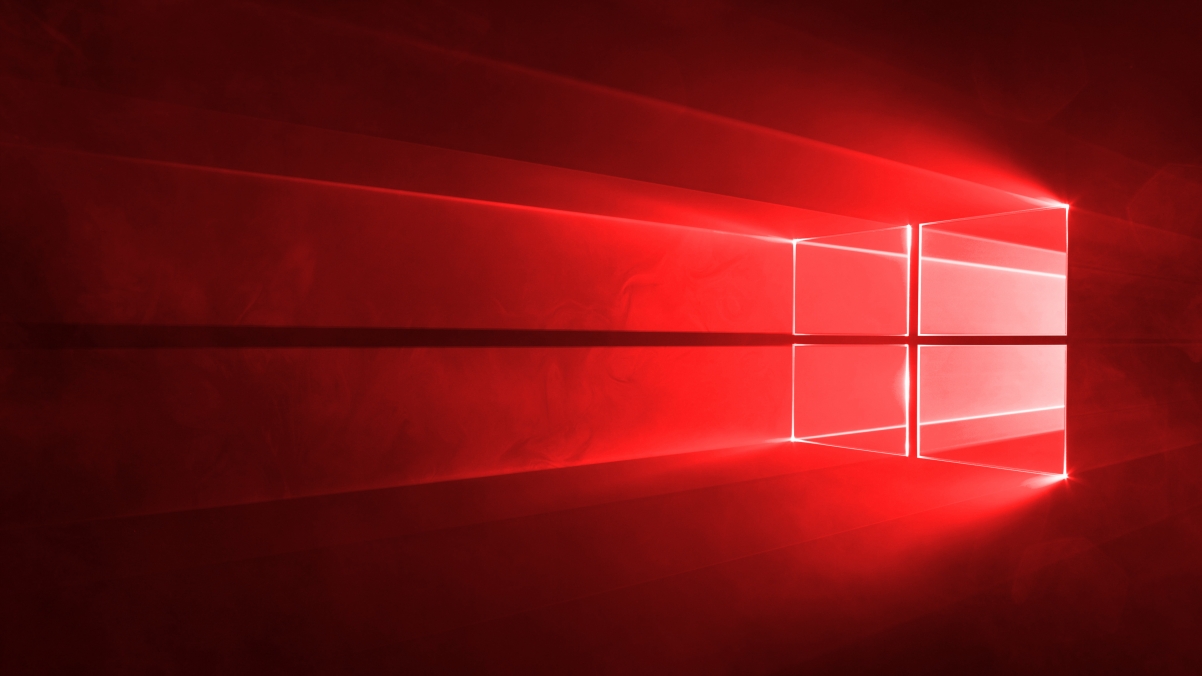 Win10英雄主题，炫目红色4K超清壁纸，3840x2160分辨率，免费下载！