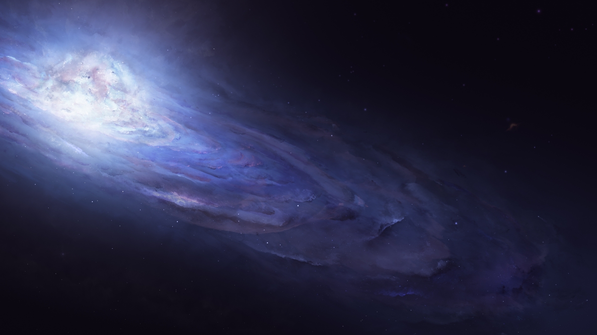 仙女座高清壁纸，Starkiteckt原创4K风景图片，惊艳你的视觉，免费下载3840x2160分辨率！