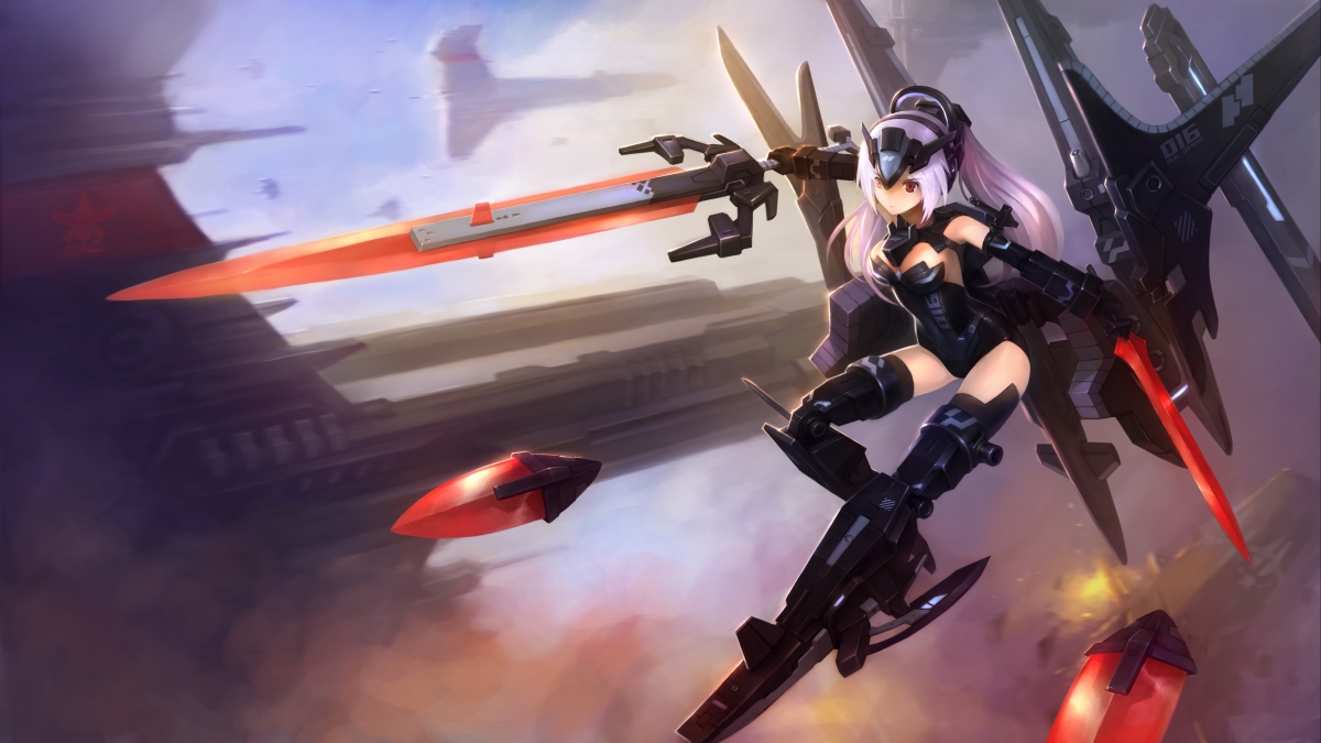 300英雄美少女战士武器，精选5K动漫壁纸，4K高清大图，5332x3000超清下载