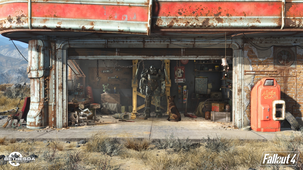辐射4年度版，超清4K游戏壁纸下载，3840x2160分辨率，高清画质尽在掌握