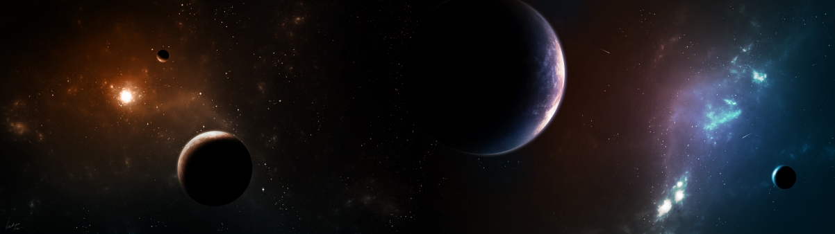 【绝美高清】星空壁纸大放送，3840x1080 4K风景图片，一键下载，点亮你的桌面！