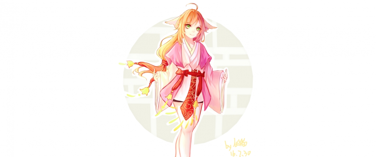 狐妖小红娘红红4K超清壁纸，3440x1440动漫美图，一键下载高清体验！