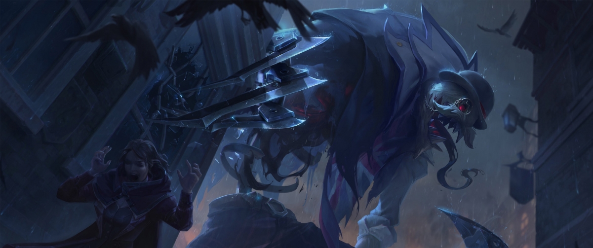 LOL新版稻草人联合王国皮肤，费德提克绝美4K壁纸，3440x1440超清画质，一键下载！