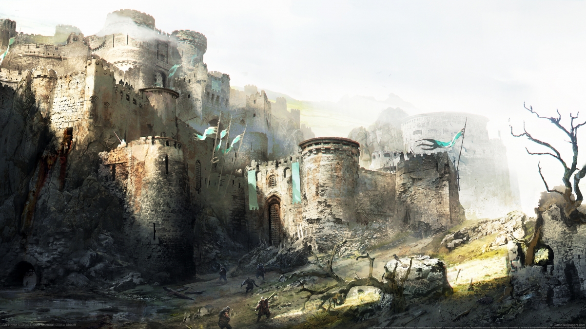 《荣耀战魂(For Honor)》原画精选，超高清4K壁纸，3840x2160分辨率，免费下载！