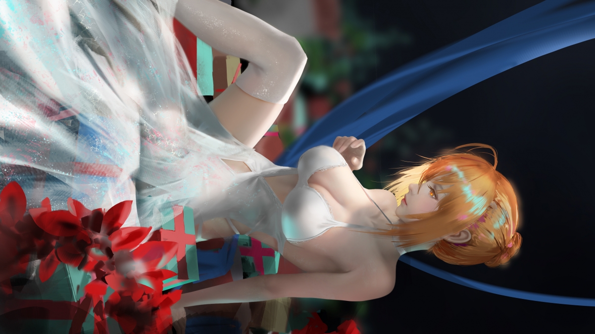 Fate系列saber亚瑟王绝美壁纸，高清4K动漫美女图片，3840x2160分辨率，一键下载！