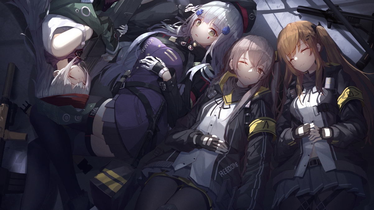 少女前线404小队，绝美4K壁纸，高清3840x2160动漫图片，一键下载！