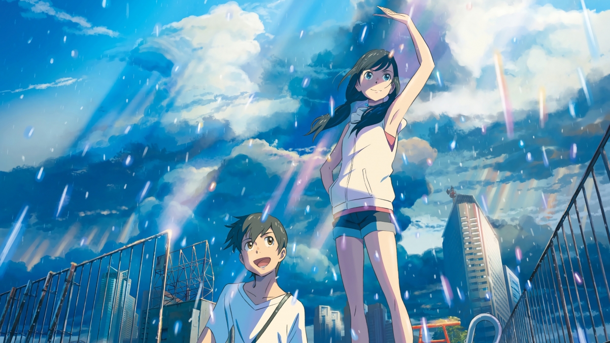 天气之子4K电影海报，超清3840x2160壁纸，一键下载！