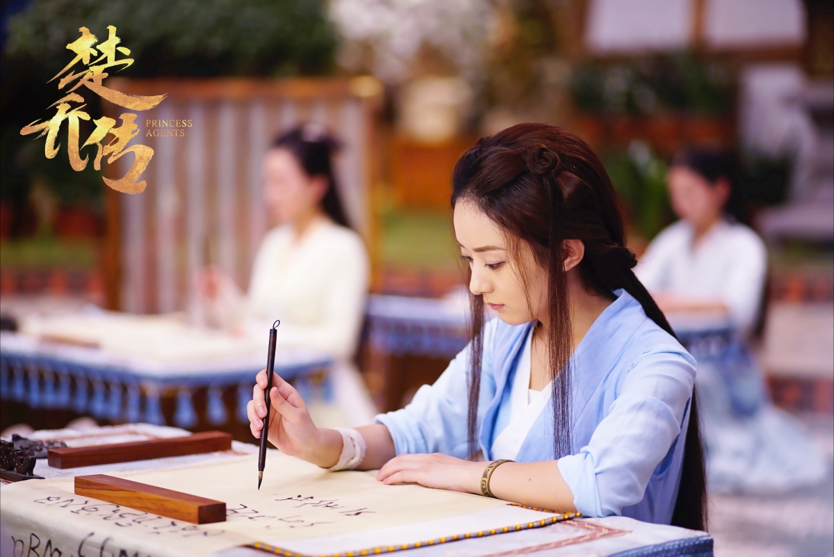 楚乔传高清壁纸，赵丽颖剧照4K壁纸，4240x2832分辨率，影视美图一键下载