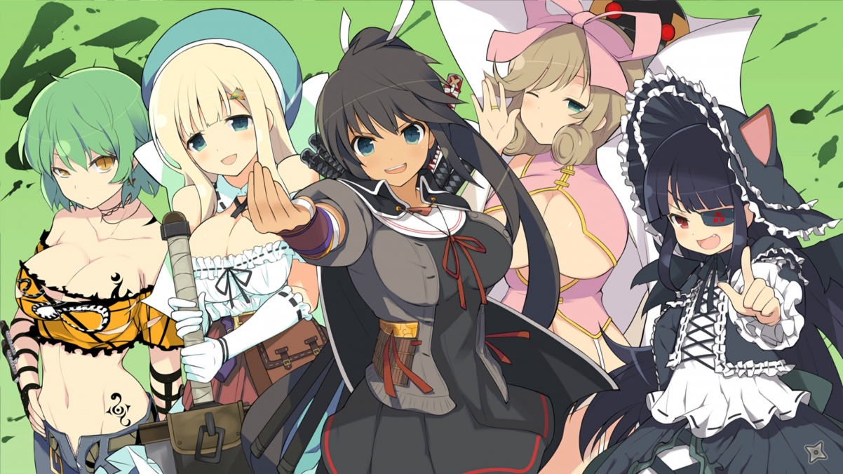 闪乱神乐，少女风华4K壁纸精选，高清动漫美图，3840x2160分辨率，一键下载
