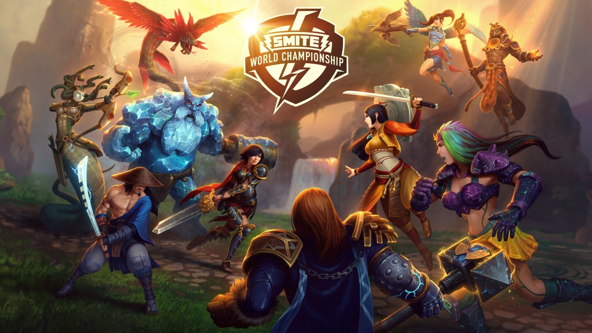 Smite总决赛盛宴，独家8K超高清游戏壁纸，惊艳你的视界！