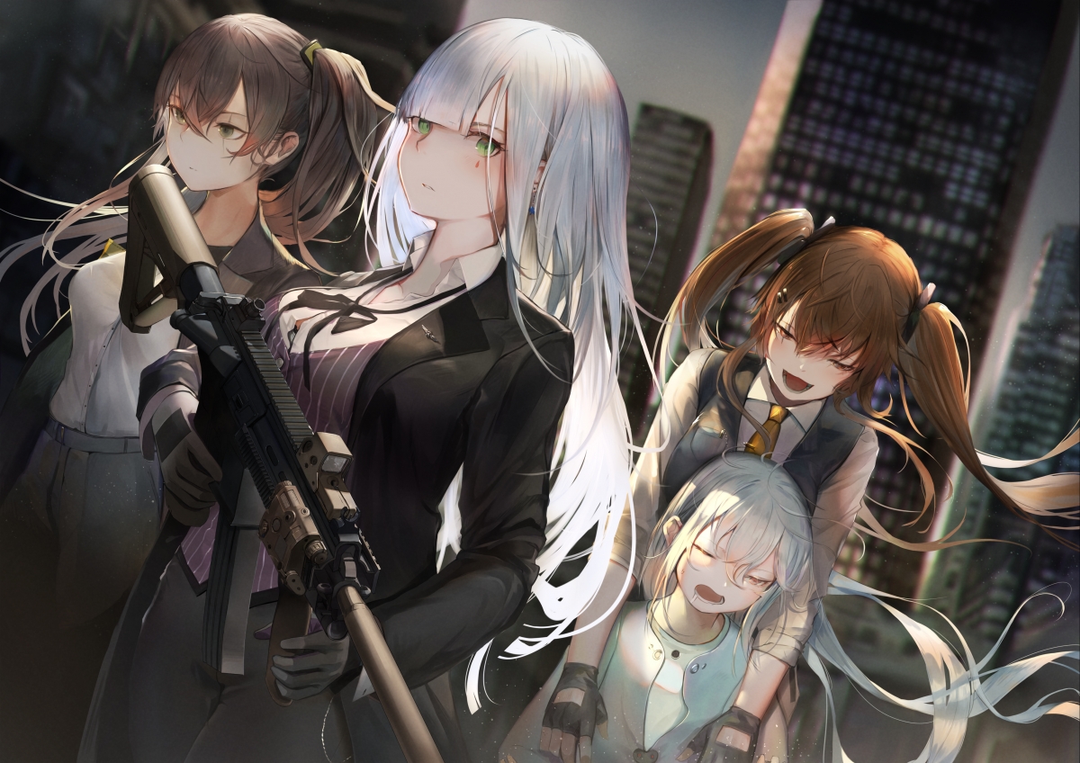 少女前线4K超高清动漫壁纸，精选4000x2828分辨率电脑壁纸，一键下载，美化你的桌面！