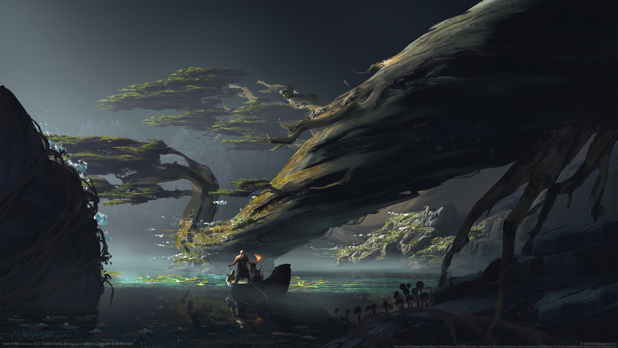 《战神God of War》2017版 绝美4K游戏风景壁纸 高清3840x2160 下载