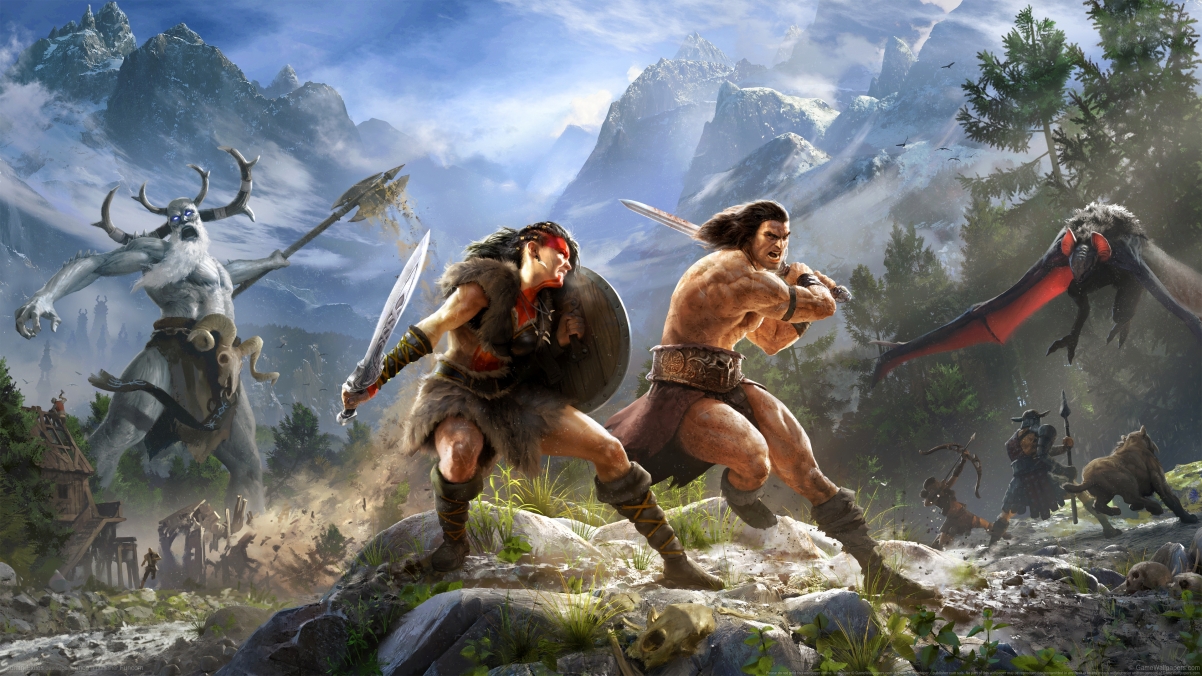 《Conan Exiles》精选4K超高清壁纸，3840x2160分辨率，游戏迷必备之选，立即下载！