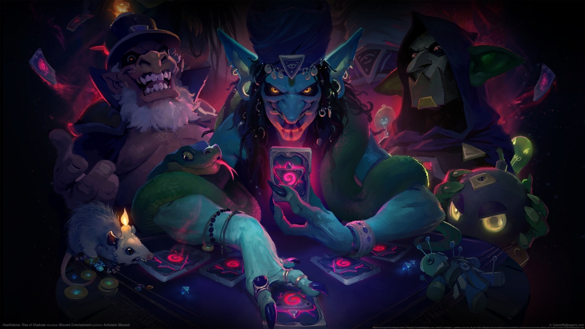 《Hearthstone: Rise of Shadows》超高清4K游戏壁纸 3840x2160 精选图片下载