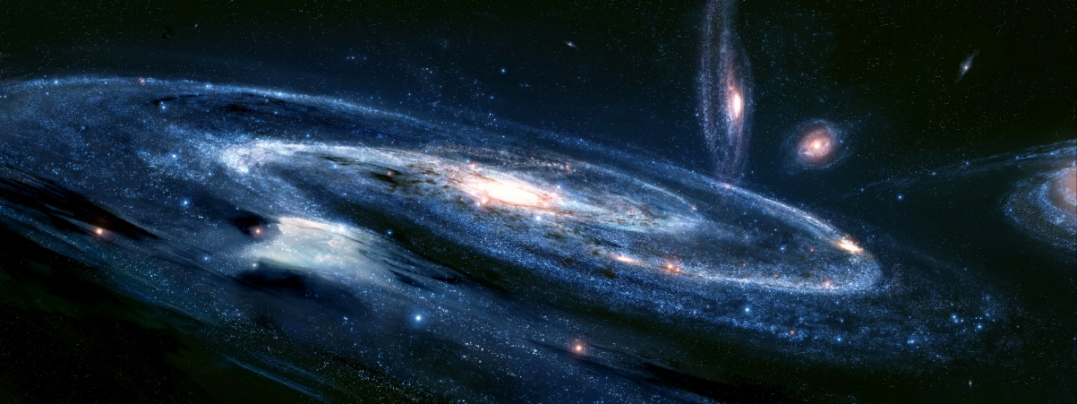 探秘宇宙之美，震撼星云、恒星与星系高清壁纸，5K/4K超清画质，5120x1920分辨率免费下载