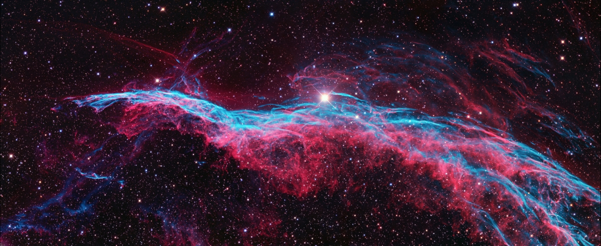 天鹅座梦幻星空，绝美5K/4K高清壁纸，5261x2160分辨率下载