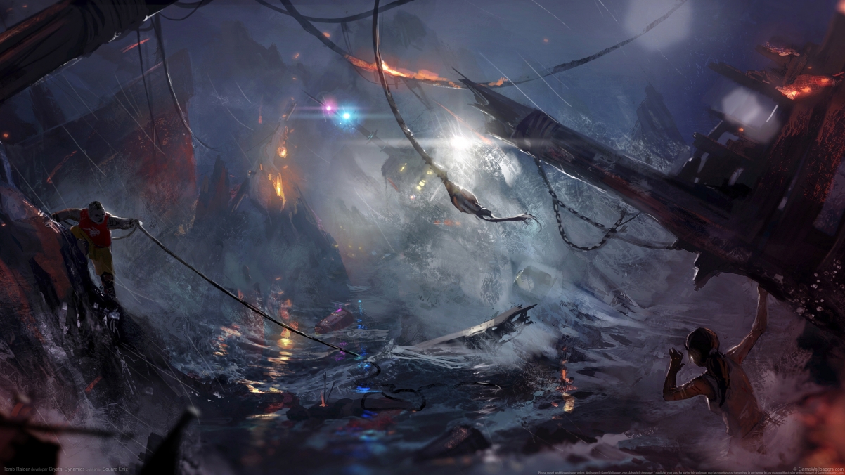 古墓丽影Tomb Raider，4K超清游戏壁纸，3840x2160分辨率，免费下载
