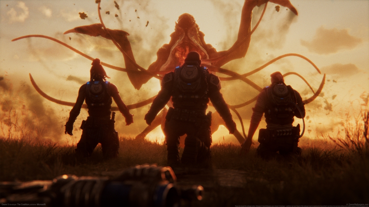 战争机器5（Gears 5）精选4K超清壁纸，3840x2160分辨率，高清下载