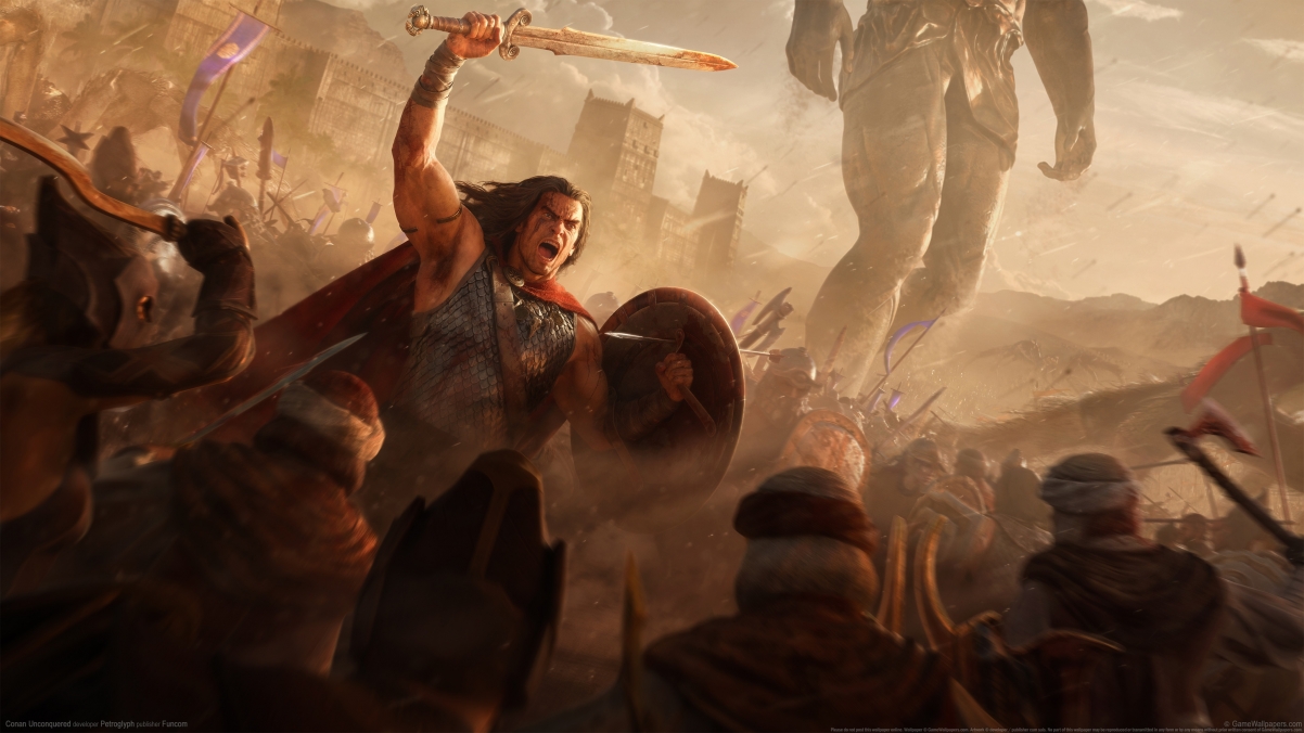 《不屈者柯南（Conan Unconquered）》超清4K壁纸，3840x2160分辨率，免费下载！