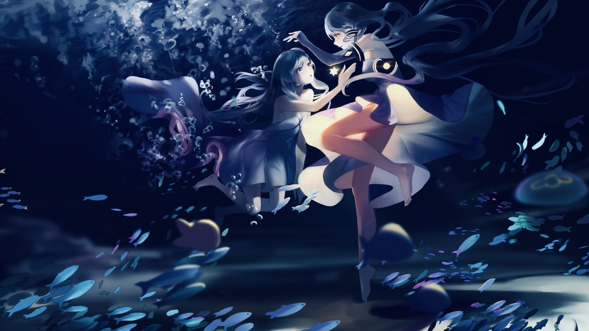 海之少女·星尘，绝美4K动漫壁纸，高清3840x2160免费下载
