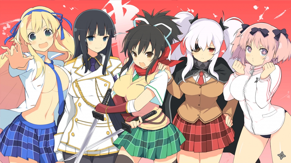 闪乱神乐: 少女证明4K壁纸精选 - Hanzo Academy高清动漫美图，3840x2160超清下载