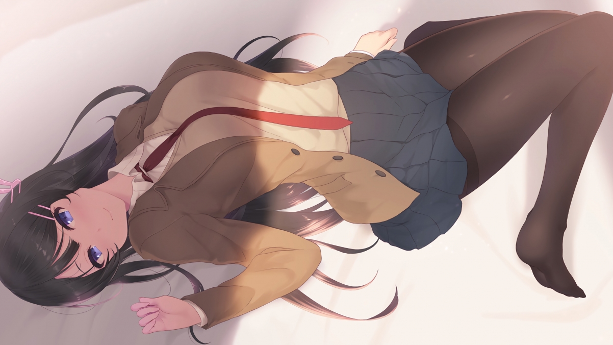 樱岛麻衣绝美壁纸，4K高清动漫图片，3840x2160分辨率，免费下载