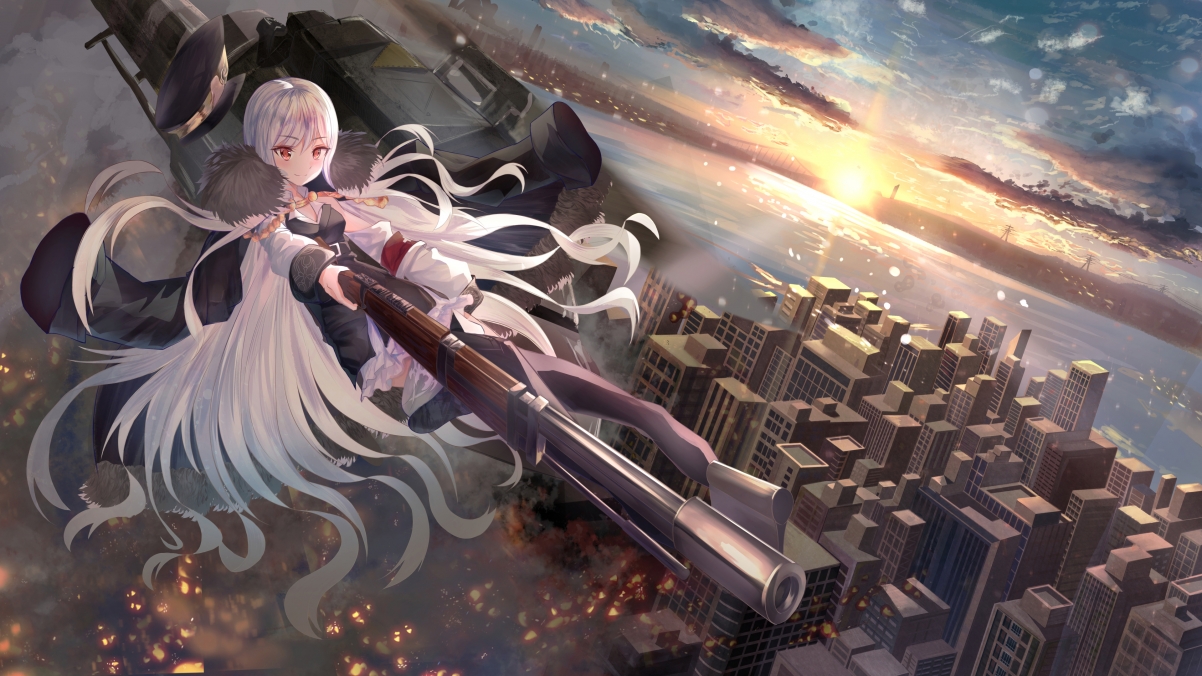 少女前线长枪绝美4K动漫壁纸，高清3840x2160大图，一键下载！