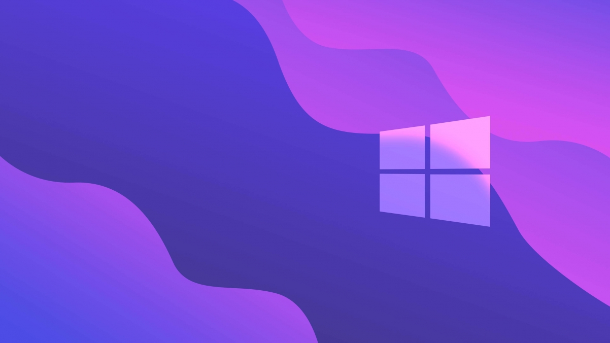 Win10专属紫色设计4K超清壁纸，3840x2160高清分辨率，一键下载