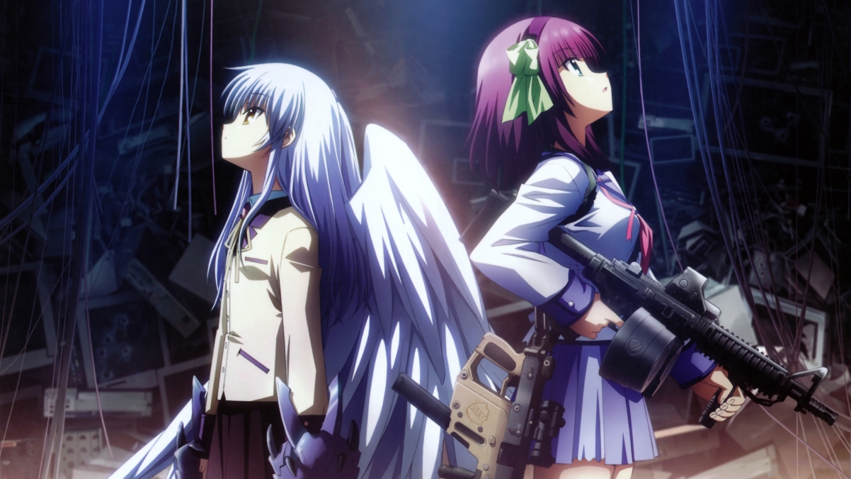 ANGEL BEATS 4K壁纸，高清天使心跳动漫图片，3840x2160分辨率，免费下载