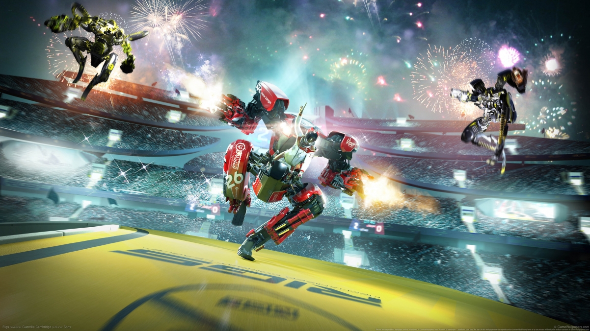 《RIGS:机械化战斗联盟》4K超高清壁纸，3840x2160分辨率游戏图片免费下载