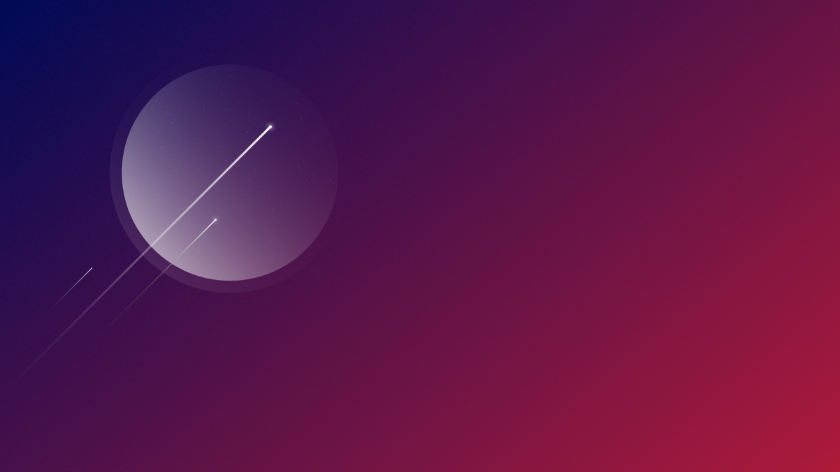 极简星空背景，月亮星星点缀，高清4K壁纸下载（3840x2160）