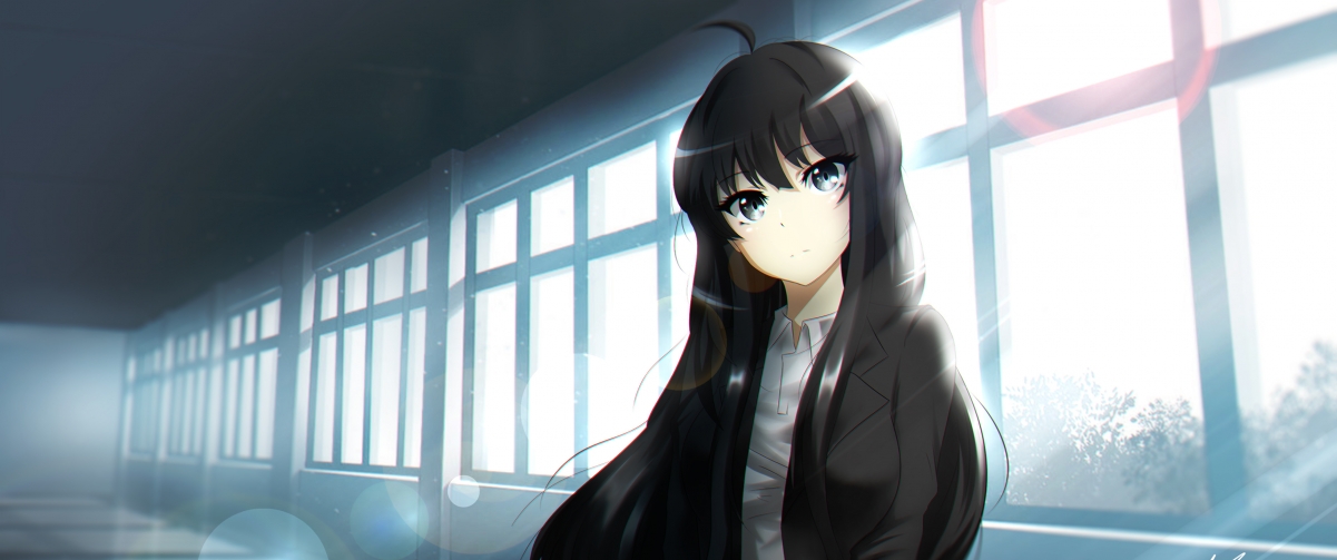 3440x1440超清动漫女生壁纸，精选4K高清图片，一键下载