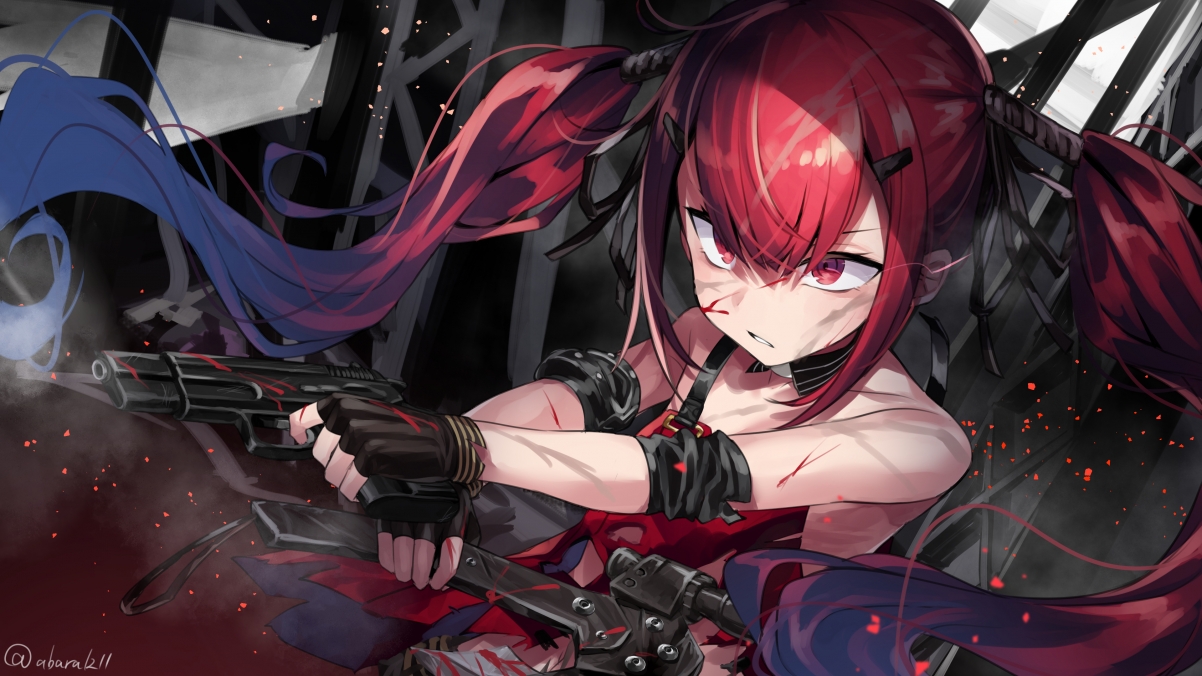 少女前线Cz75红发少女专属，绝美4K动漫壁纸，高清3840x2160，一键下载！