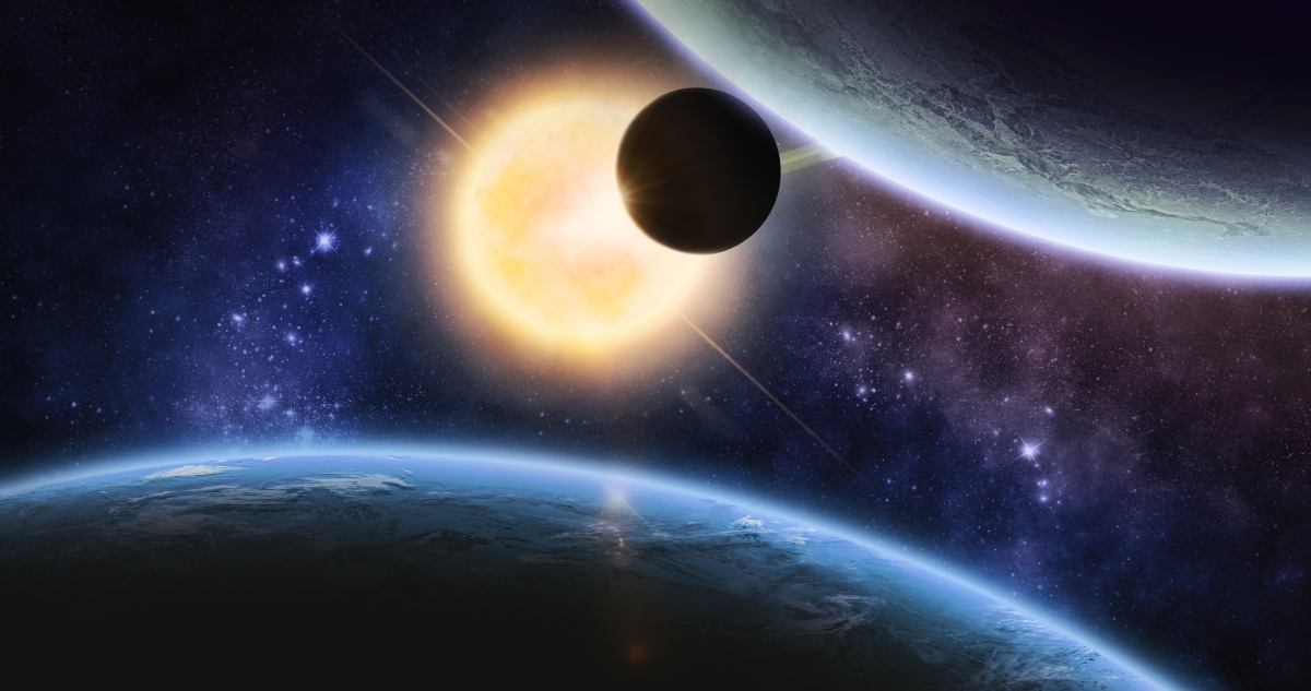 绝美星空壁纸，太空星球风光4K高清，4096x2160超清下载