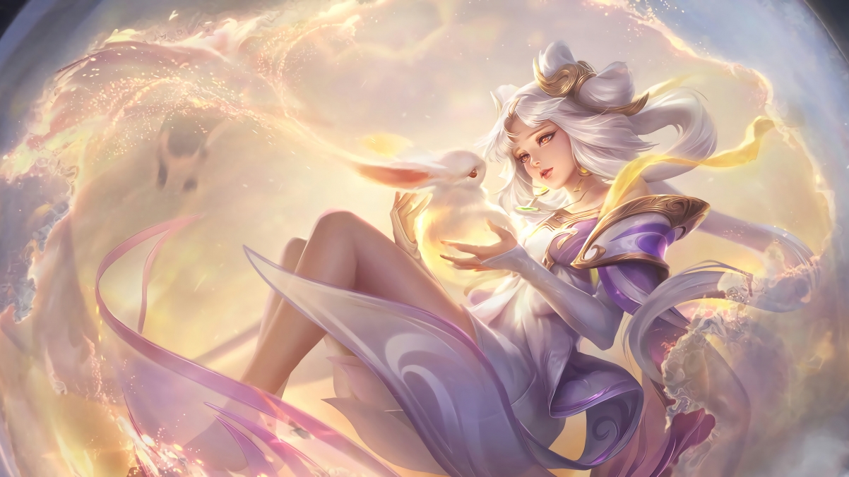 王者荣耀新英雄嫦娥，寒月公主绝美壁纸，4K高清3840x2160下载