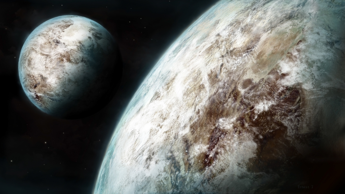 行星空间美景，精选4K高清壁纸，4200x2363超清大图，免费下载！