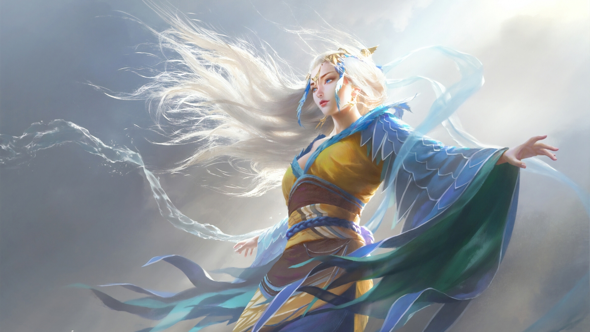 女子空舞绝美呈现，4K超高清动漫壁纸，3840x2160分辨率畅享下载