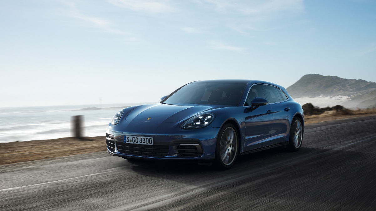 2017保时捷Panamera 4S Diesel Sport Turismo，4K高清壁纸，畅享极致视觉盛宴